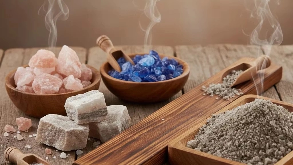 خرید نمک صورتی، آبی، دل نمک و صنعتی از بازرگانی لاوان تهران