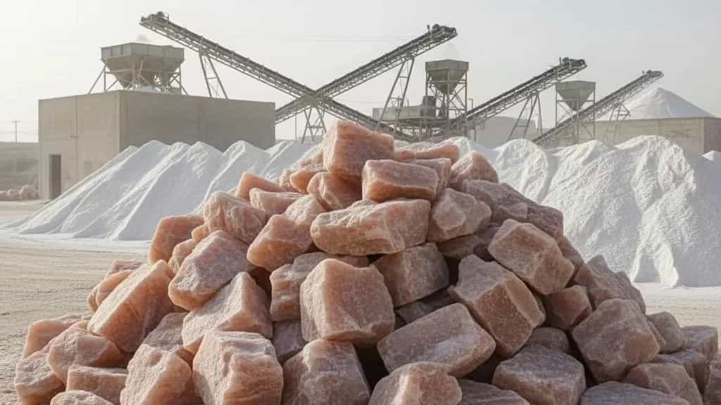 خرید عمده سنگ نمک صورتی در ایران از بازرگانی لاوان